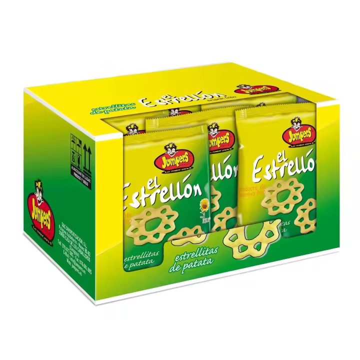 Jumper Gran surtidos de modelos a elegir diferentes precios mantequilla ketchup yorkeso mix Estrellon conchitas ketchup jamon formato chico y grande caja entera - 1