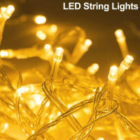Luces De Cadena LED Para Fiestas Navidad Halloween Pascua San Valentín Eid Sin Baterías Incluidas Varias Longitudes Disponibles - details 5