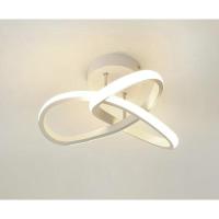 PORCHEDDU Panel de Tecnología LED Moderno, Tecnología LED 20W Blanco Moderno, Tecnología de Decoración Floral para Dormitorio Cafetería, Pasillo Balcón, 24x11CM, 6500K Blanco [Clase de Eficiencia Energética] - details 0