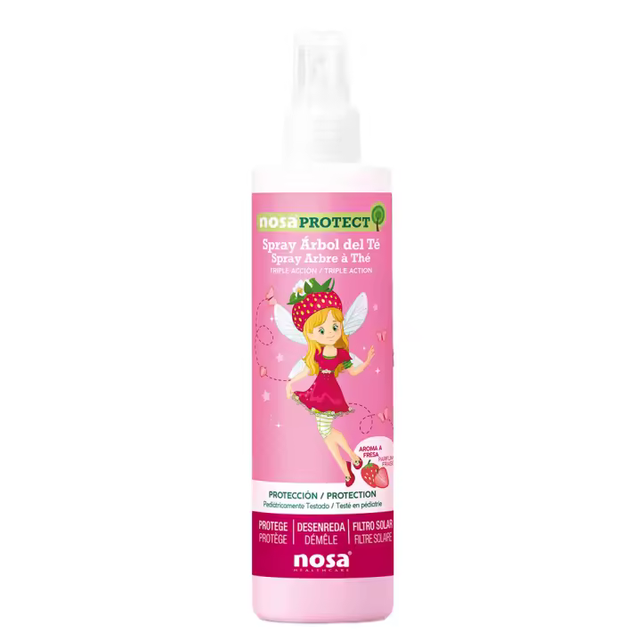 Nosa Protect Spray Desenredante Arbol del Te Fresa 250ml - 1