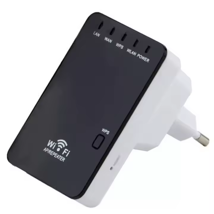 BIT Extensor de WiFi, amplificador de señal WiFi, extensor de rango WiFi doméstico, repetidor WiFi inalámbrico con puerto Ethernet, cobertura WiFi completa de 360°. - 1