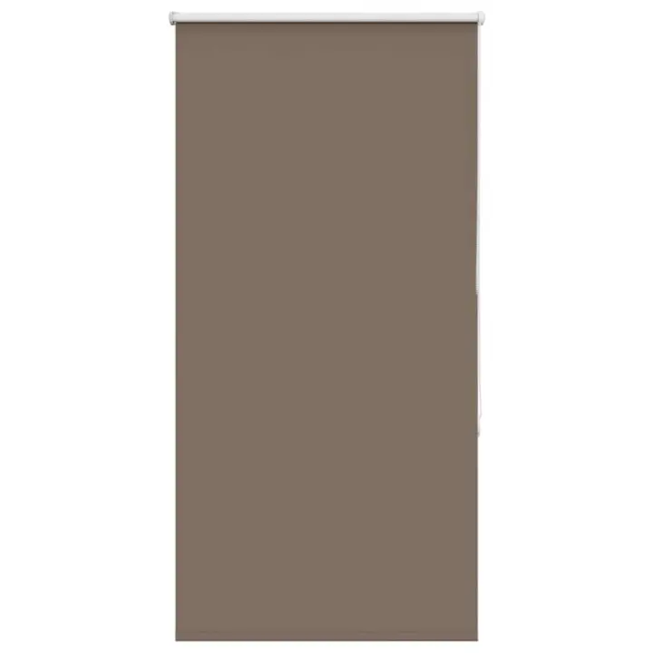 Estor Enrollable Opaco Color Café 80x175 cm Tela Ancho 75,7cm - 1