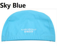Gorro De Natación Impermeable Para Adultos Talla Grande Con Protección De Orejas Para Hombres Y Mujeres Color Variado PU De Terciopelo Negro Gris Blanco Rosa Fútbol Americano Estilo Deportivo - details 17
