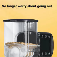 Alimentador De Acuario Inteligente Automático Con Control Remoto Wifi Digital Tiempo Para Tanque De Peces Material Plástico Capacidad 500ml - details 6
