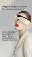 Máscara de Masaje Ocular Recargable with Calor,Masajeador de Ojos 3D with Vibración y Compresión de Aire,Modos para Aliviar Fatiga Visual, Bolsas y Ojeras | Diseño Ajustable y USB,Ideal para Oficina y Viajes - details 9