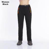 Pantalones De Hielo LNGXO Para Mujer Impermeables Y Cálidos De Poliéster Y Spandex Para Senderismo Trekking Camping Esquí Outdoor Resistente Al Viento Trousers Gruesos - details 12