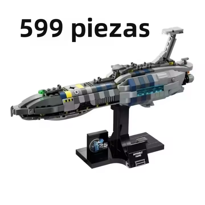 Bloques De Construcción Espacial Invisible a Mano Para Adultos Y Niños Mayores De 14 Años 557 Piezas Regalo Para Cumpleaños Compatible Con Juguetes De La Marca Hot Toys - 1