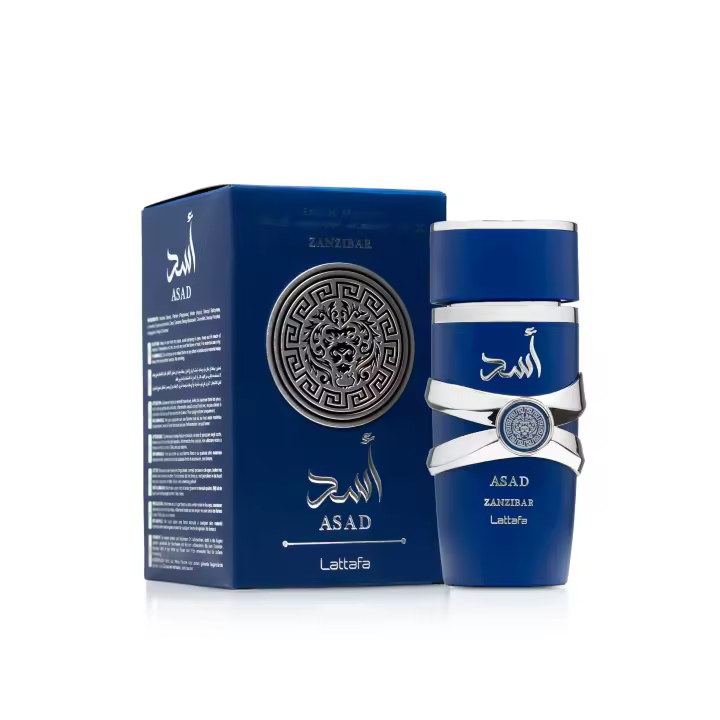 Asad Zanzibar Lattafa 100ml. Perfume árabe para hombre con aromas exóticos e irresistibles de larga duración - 1