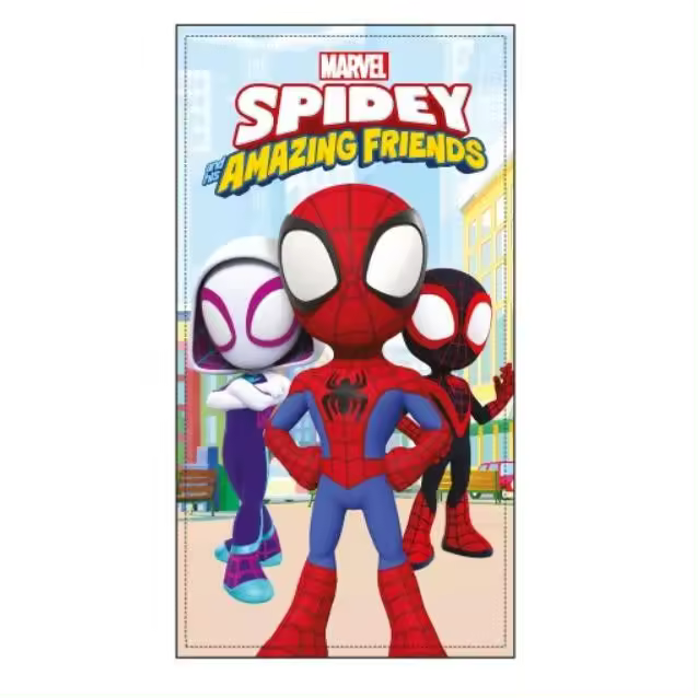 Toalla Spidey de Playa y Ducha, Licencia 100% Oficial, 70x140 cm, Sun City - Kiglam - 1