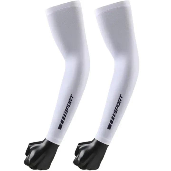 Simplejewel Protección UV Para Hombres Y Mujeres Mangas De Compresión Deportiva Con Diseño De Tatuaje UPF 50+ Anteojos De Sol Mangas Refrescantes Para Exterior Primavera Y Verano - 1