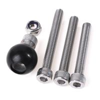 Base De Abrazadera Para Manillar De Motocicleta 1 Pulgada 25mm Con Tornillos M8 Para Montaje De Teléfono Móvil Smartphone - details 6