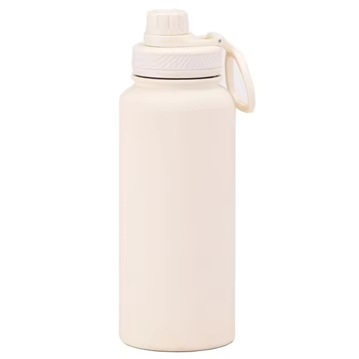 Botella de Agua Deportiva de Maple inoxidable de 1Ltermo de gran capacidad de Agua portátil para Exterior with ASA - 1