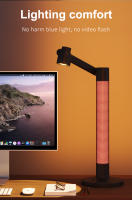 Lámpara De Escritorio Inteligente Tuya APP Protección Ocular Luz Nocturna LED Rotativa WiFi Lámpara De Lectura Para Mesa Y Cama - details 2