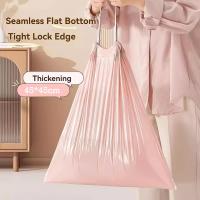 Bolsas De Basura Con Cordón Gruesas De Gran Capacidad Para Cocina Uso Doméstico Desechables Bolsas De Residuos Manuales Rosa - details 7