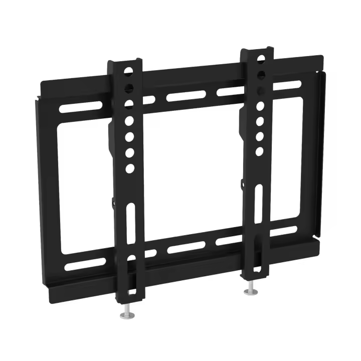 Soporte de TV pared fijo de bajo perfil para pantallas de 14 a 43 pulgadas. VESA máximo de 400 x 400 mm - TD Systems P20X25F22 - 1