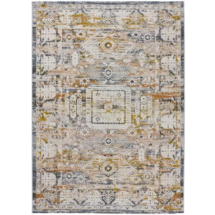 Alfombra interior  de estilo vintage en Multicolor - SPRINGS 2230 | 77x150, 115x170, 134x200, 154x230, 192x290 cm - 1