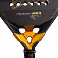 Pala Black Crown Patron Gold 2025 + regalo para Padel - Equipo deportivo de alta calidad para jugadores exigentes - details 3