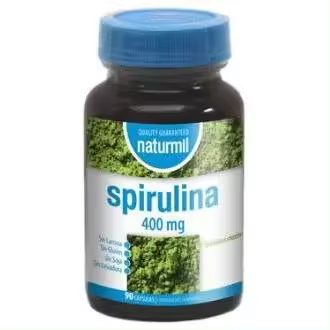 Naturmil Spirulina 400 Mg 90 Capsulas - 1