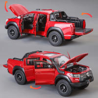 Modelo De Coche POER a Escala 1:24 Juguete De Aleación De Metal Con Ruedas Libres Absorción De Choque Sonido Y Luz Camión Pickup Off-Road Para Niños - details 3
