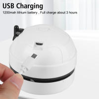 Mini Aspiradora Portátil Recargable Por USB Limpieza De Escritorio Con Cepillo De Limpieza Para Hogar Y Oficina Eliminador De Polvo Para Mesa - details 5