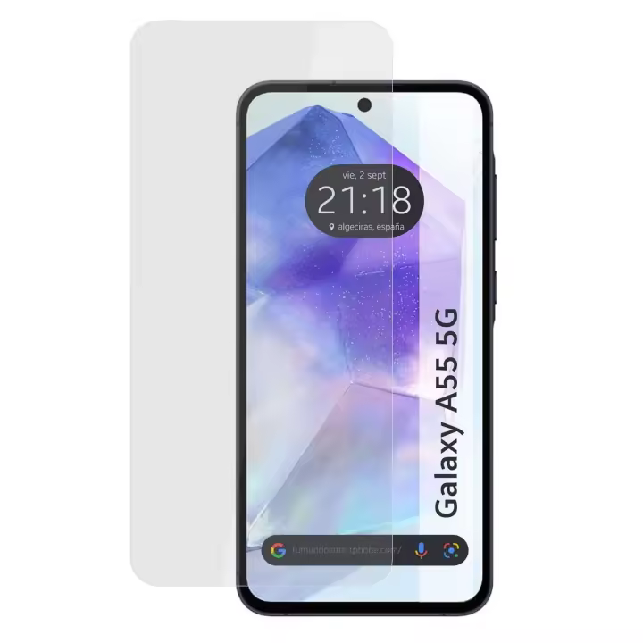Tumundosmartphone Protector Cristal Templado para Samsung Galaxy A55 5G Vidrio - 1