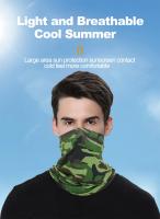 Máscara De Ciclismo Multifuncional 1PCS Protección UV Transpirable Para Exterior Pesca Senderismo Bandana De Cabeza Scarf - details 0