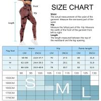 Pantalones De Yoga Para Mujer Leggings De Gimnasio Sin Costuras Tie Dye Cintura Alta Elásticos Para Correr Y Fitness Pantalones Casuales Con Glúteos De Pera - details 0