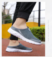 Zapatillas Hombre Verano Transpirables Loafer Casual Talla Grande 39-46 Zapatos De Caminar Moda Mesh Suela EVA Sin Talla Extra Grande - details 9