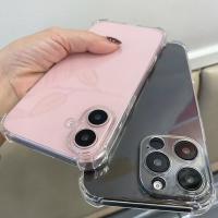 Funda Transparente Anticaída Para iPhone 16 pro Max 16 plus Con Air Bag Protección Antichoque Resistente a Golpes Y Arañazos - details 5