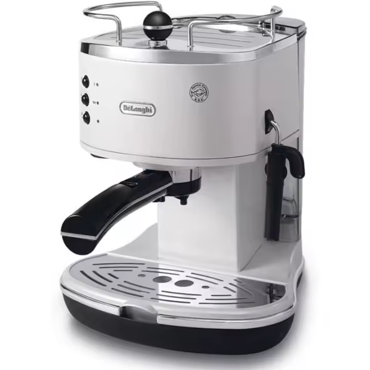 DeLonghi Eco 311, Cafetera automática, 1100 W, 1,4 L, plateado - 1