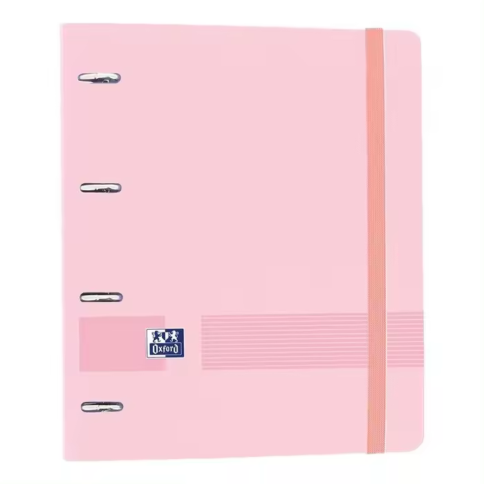 OXFORD CARPEBLOC POLYFOAM A4+RECAMBIO 100H CUADRO 5X5 ROSA CHICLE SCHOOL - 1