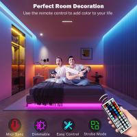 Tiras LED RGB Con Control Remoto Para Decoración De Habitaciones Y Fiestas Luz De Pared Para TV Y Ambiente Doméstico - details 0