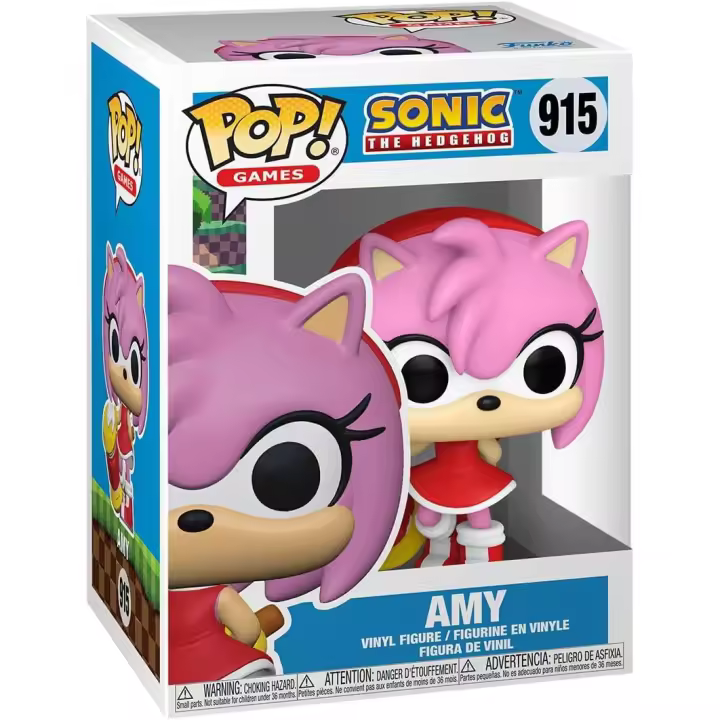 Funko POP! Games: Sonic - Amy Rose - Sonic The Hedgehog - - 1