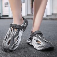 Sandalias De Verano Para Hombre Y Mujer Con Patrón De Camuflaje Plataforma Exterior Zapatillas De Playa Suaves EVA Para Interior Casa Sandalias De Tacón Plano Estilo Casual - details 22
