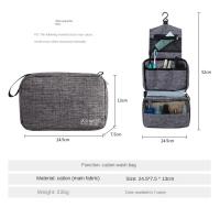 Bolsa De Maquillaje Multifuncional Para Hombres Y Mujeres Organizador De Viaje Estuche De Almacenamiento De Cosméticos Plegable Para Bebistas - details 1