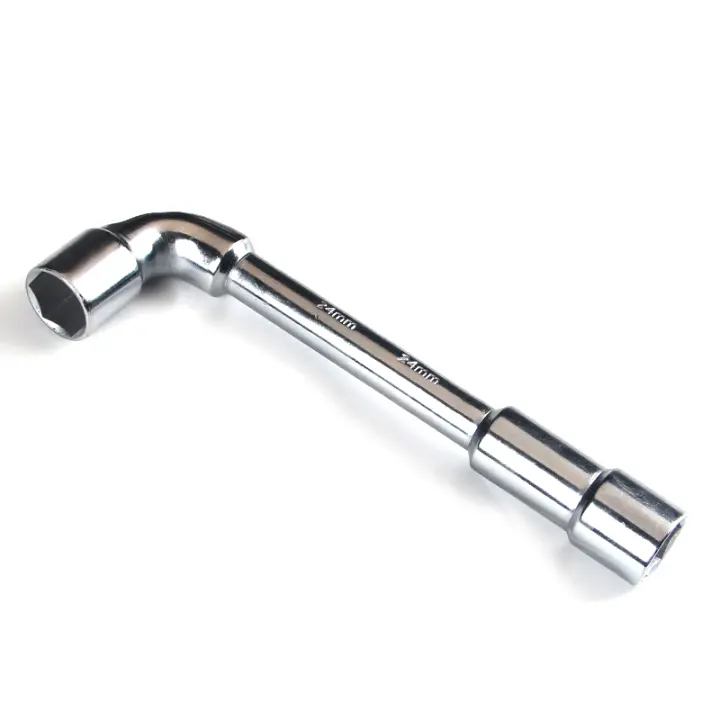 Llave De Fijación L Doble Finalizada Con Cromo Herramientas De Mano Para Reparación Automotriz Y Perforación De Tubos Material De Acero Crômio-vanadio - 1