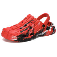 Sandalias Para Hombre Con Agujeros Zapatos De Playa Cómodos Antideslizantes Transpirables Flip Flops Casual Para El Verano - details 11