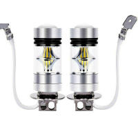 Bombilla De Luz Antiniebla LED H3 100W Para Coche 12/24V 10000LM Blanco 6000K Faros De Carro Accesorios De Reemplazo - details 0