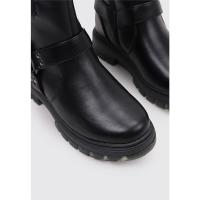 Xti 150988 Botas Planas Niña Negro - details 1