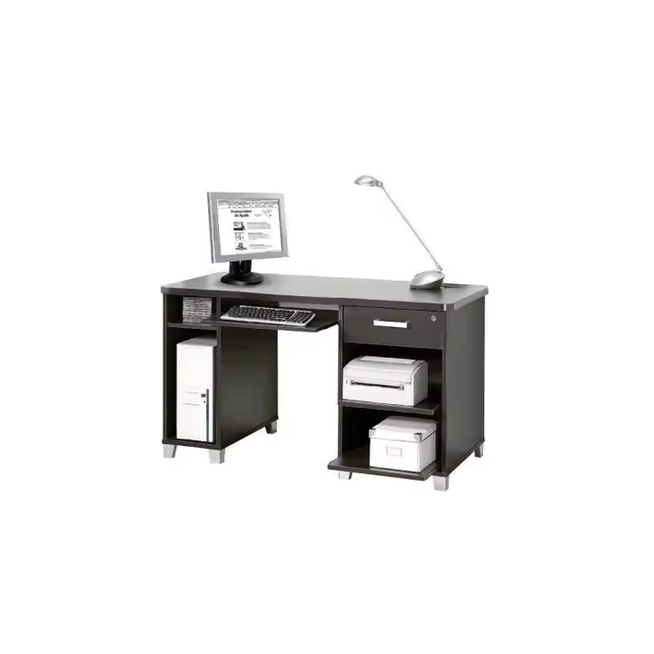 Mesa de Ordenador Barcelona 4035 Mesa de Escritorio Grande Muebles de Oficina Escritorio con Cajon y Cerradura Topkit - 1