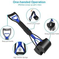 Aguja De Orina Para Perros Con Mango Largo Plegable Acero Inoxidable Ajustable Portátil Sin Doblarse Antióxido Desmontable Ligas - details 2