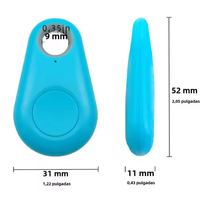 Mini Localizador GPS Para Móvil Tracker Anti-pérdida Bluetooth 5.0 Para Perros Niños Bolsos Monederos Encendedor Inteligente - 1