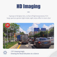 Cámara De Coche Full HD 170° Ángulo Amplio Con Doble Grabación Delantero Y Trasero DVR Para Android ADAS USB TF Carte SD 32G 64G - details 8