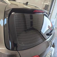 Spoiler Lateral Trasero Para Volkswagen VW Passat B7 Wagón Variante 2011-2015 Plástico ABS Negro Brillante Pieza De Exterior - details 3
