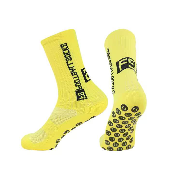Calcetines De Fútbol Para Hombres De Media Altura Resistentes Al Desgaste Antideslizantes Deportes Calcetines De Poliéster Nylon Y Algodón - 1