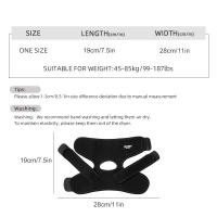Soporte De Tobillo De Neopreno Ajustable 1 Pieza Esfuerzo De Compresión 8321 Color Negro Para Deportes Y Actividades Físicas - details 0