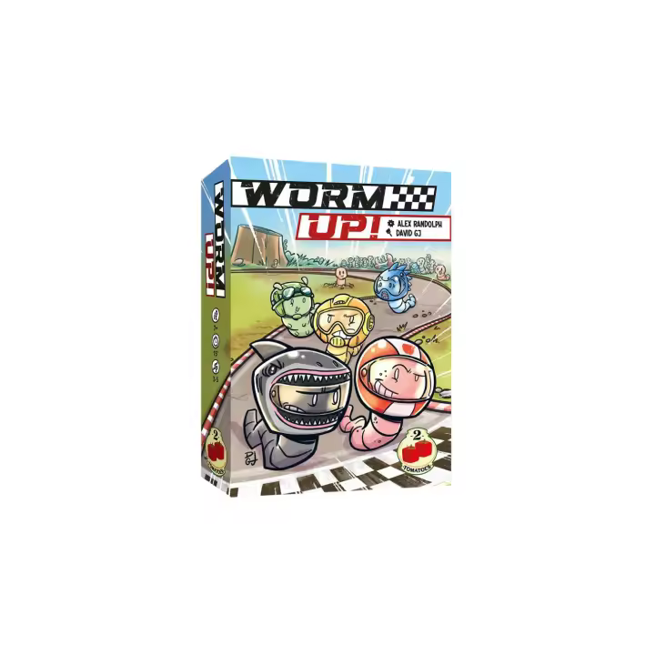 2Tomatoes Games | Worm Up! | Juego de Mesa Familiar con Tablero | Carrera de Gusanos con Estrategia, Engaño y Mucha Diversión | 3-5 Jugadores | Español | Temáticas: Animales, Carreras y Naturaleza - 1