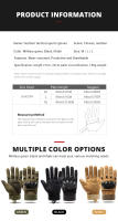 Guantes de Moto para pantalla táctil, transpirables, dedo completo, Motocross, Verano - details 5