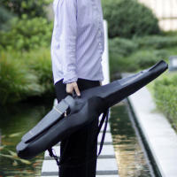Estuche De Guitarra Eléctrica Negro Impermeable Con Doble Correa Acolchado Y Mochila De Hombro Accesorios Para Guitarra - details 6