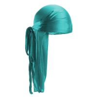 Pañuelo De Seda Durag Turban Hijab Pirata Para Hombre Y Mujer Capa De Cabello Para Cáncer Pre-Traída Envoltura De Cabeza Casual Unisex - details 3